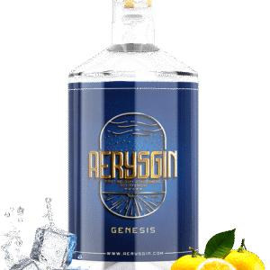 Bouteille AERYSGIN Genesis, gin belge 45 % vol, 50 cl